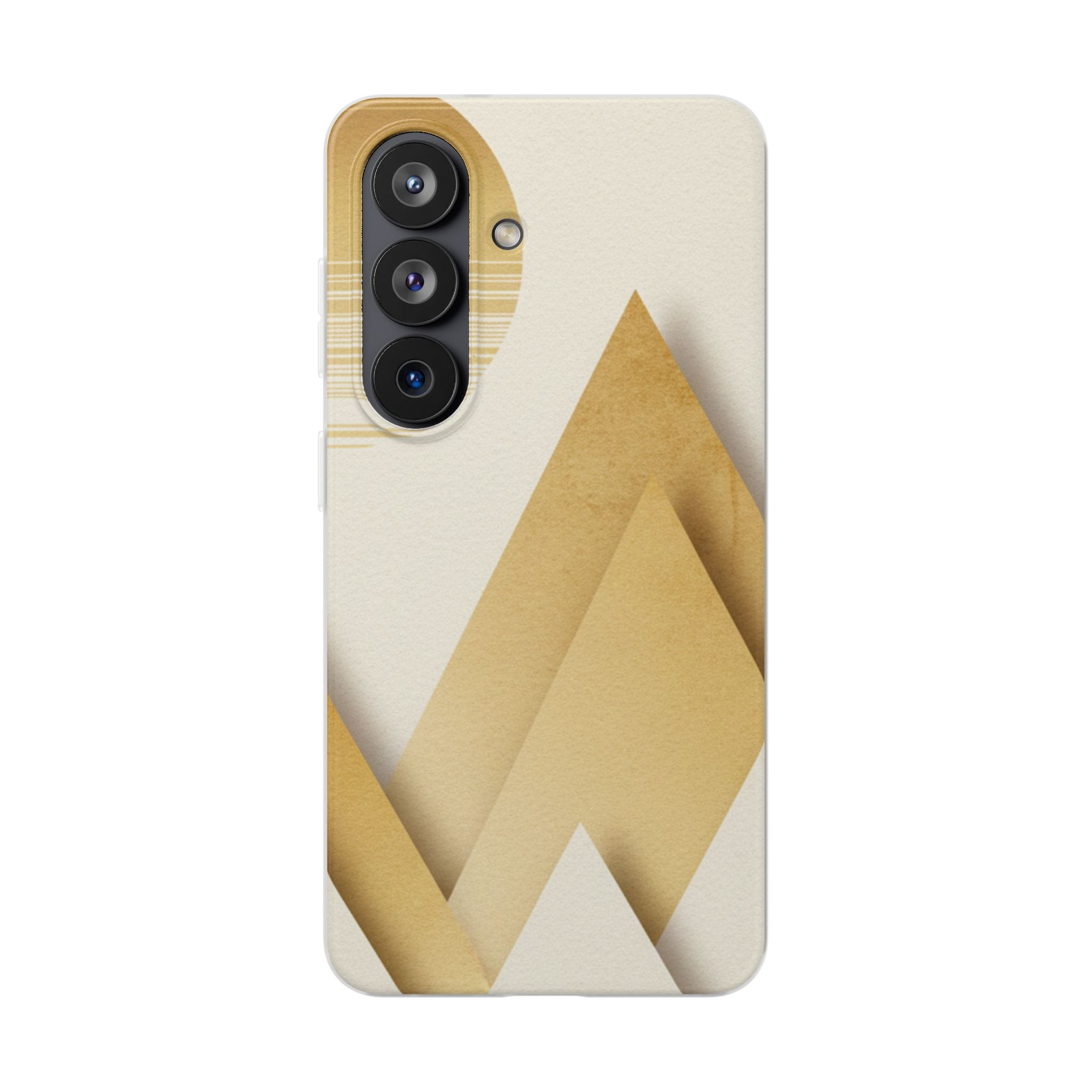 Golden Peaks | Samsung Clear Case