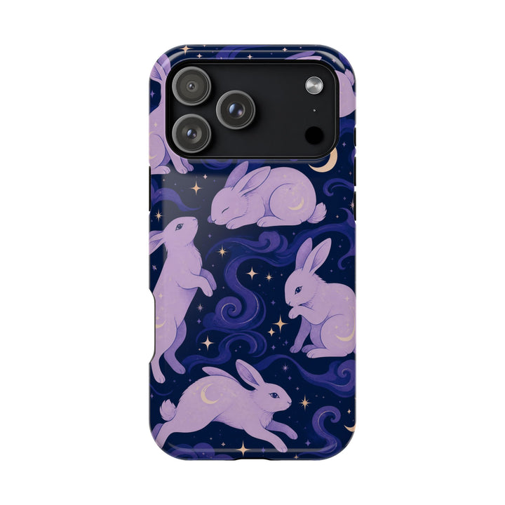 Moon Rabbits phone case design