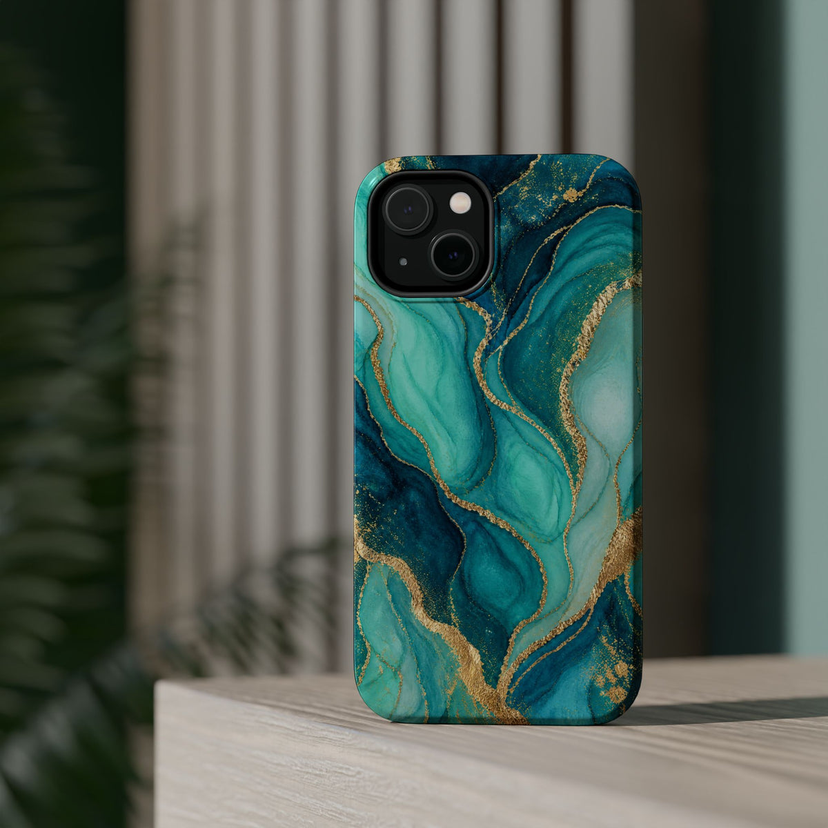Turquoise Veins | Tough MagSafe Case — product image 46