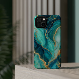 Turquoise Veins | Tough MagSafe Case — product image 46