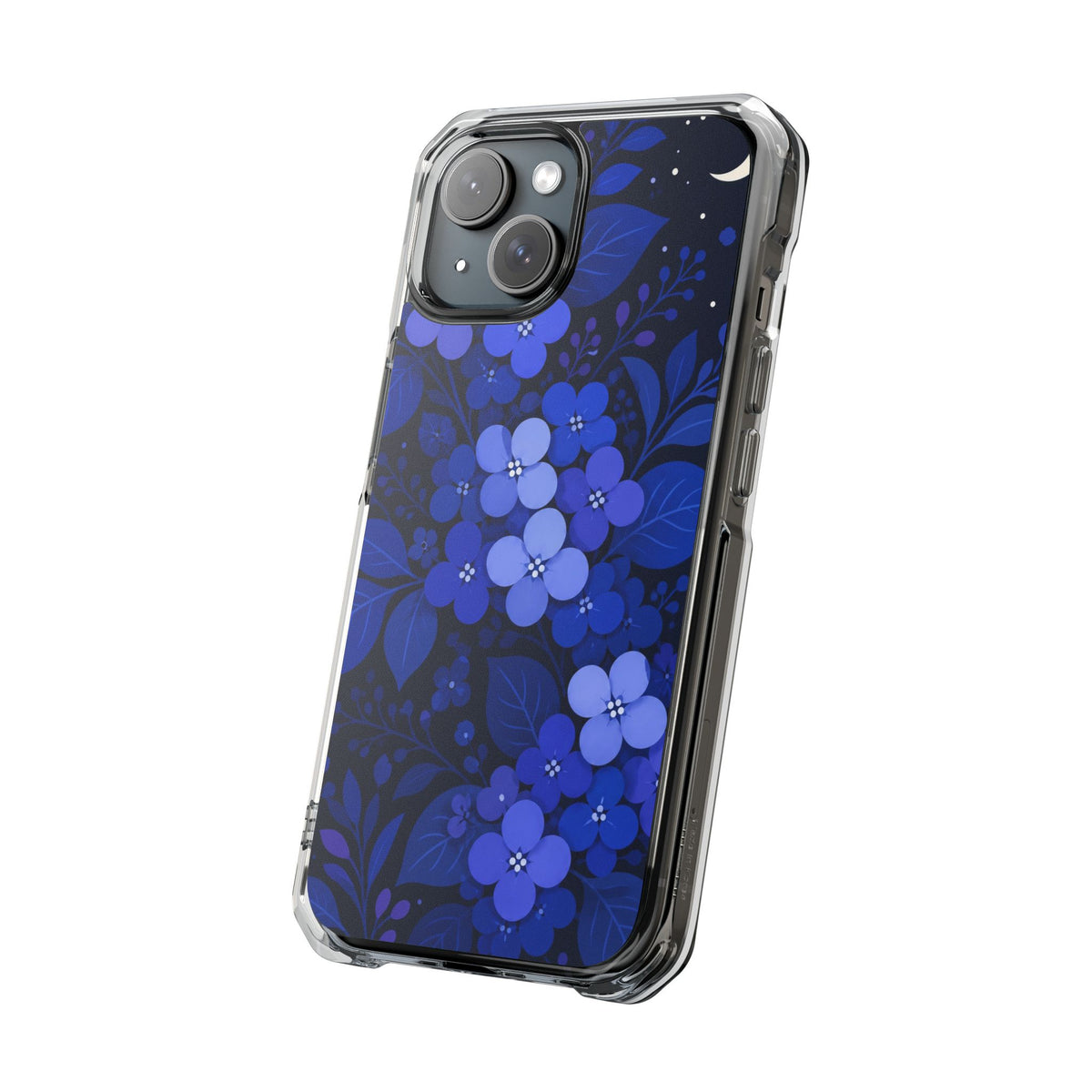 Indigo Bloom | Clear MagSafe Case — product image 17