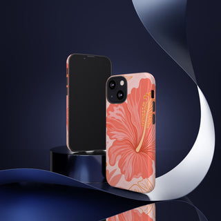 Coral Hibiscus | Tough Case — product image 101