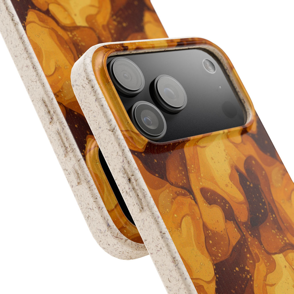 Amber Swirl | Biodegradable Case
