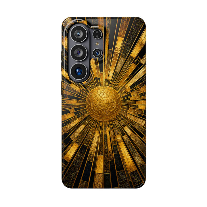 Mosaic Sunburst phone case design