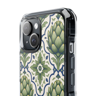Artichoke Tiles | Clear MagSafe Case — product image 19