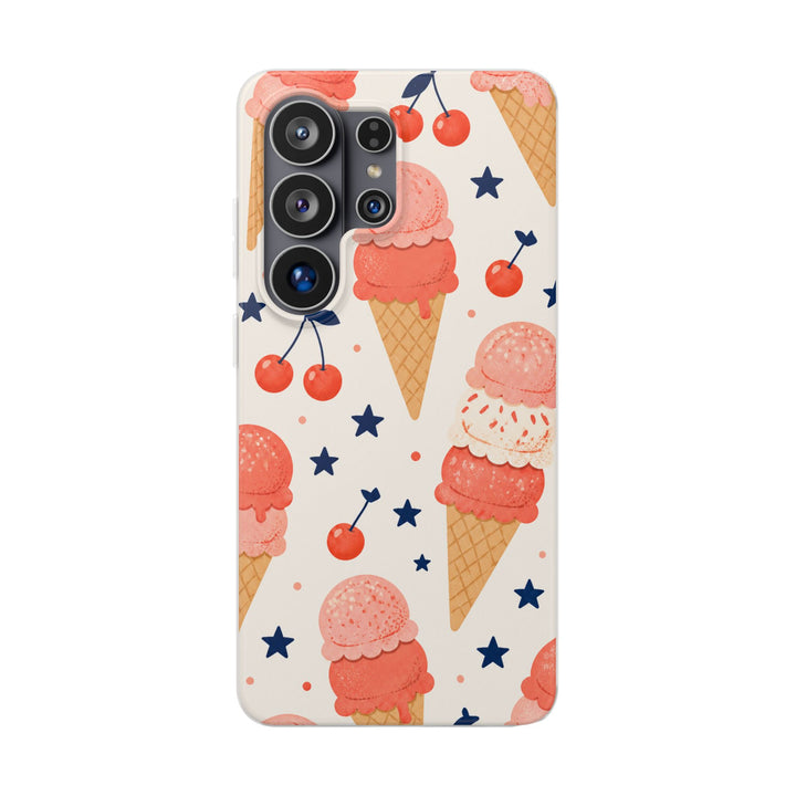 Coral Scoops phone case design