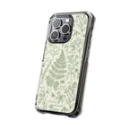 Peony Drift | Clear MagSafe Case