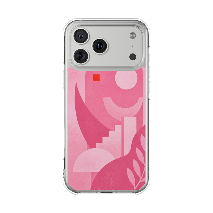 Pink Sensor | Clear MagSafe Case