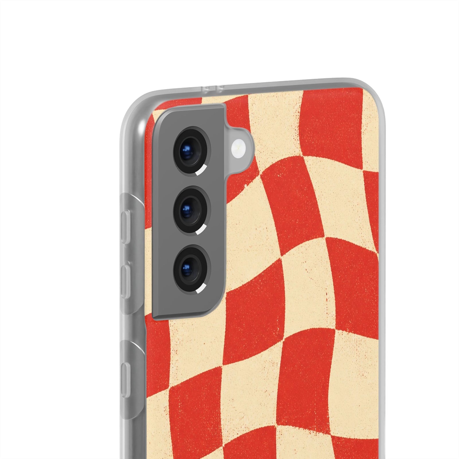 Tomato Wavy | Clear Case