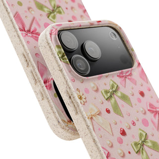 Dotty Bow | Biodegradable Case — product image 28