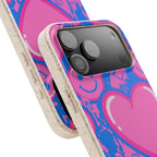 Bubblegum Hearts | Biodegradable Case