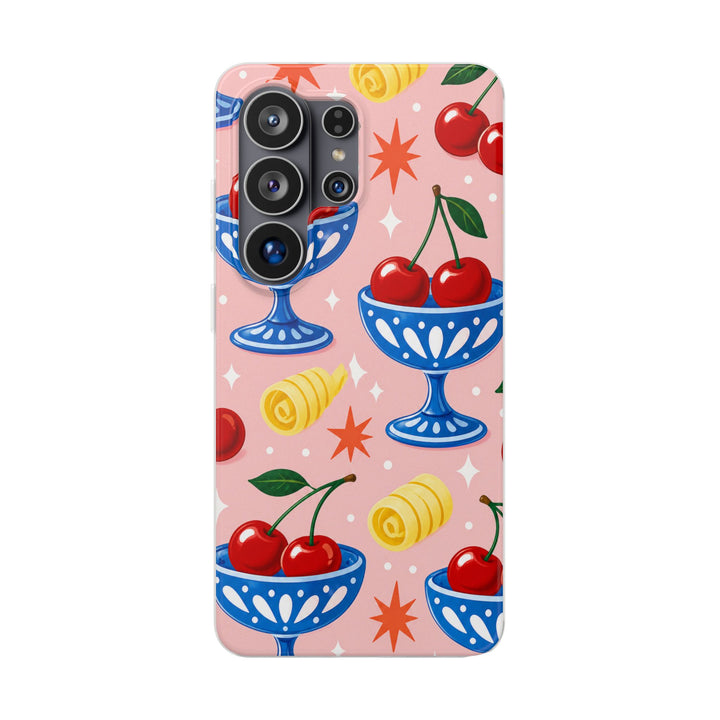 Cherry Coupes phone case design