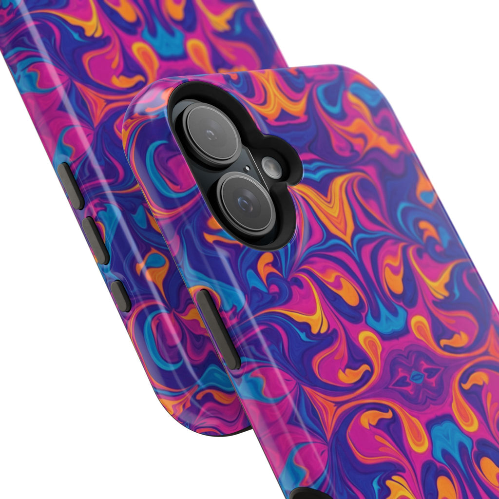 Neon Swirl | Tough MagSafe Case
