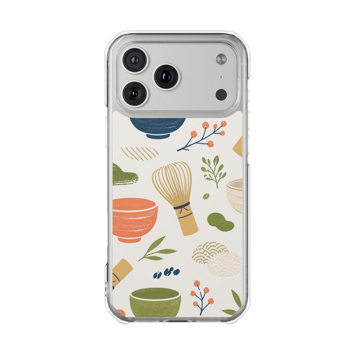 Matcha Whisks | Clear MagSafe Case