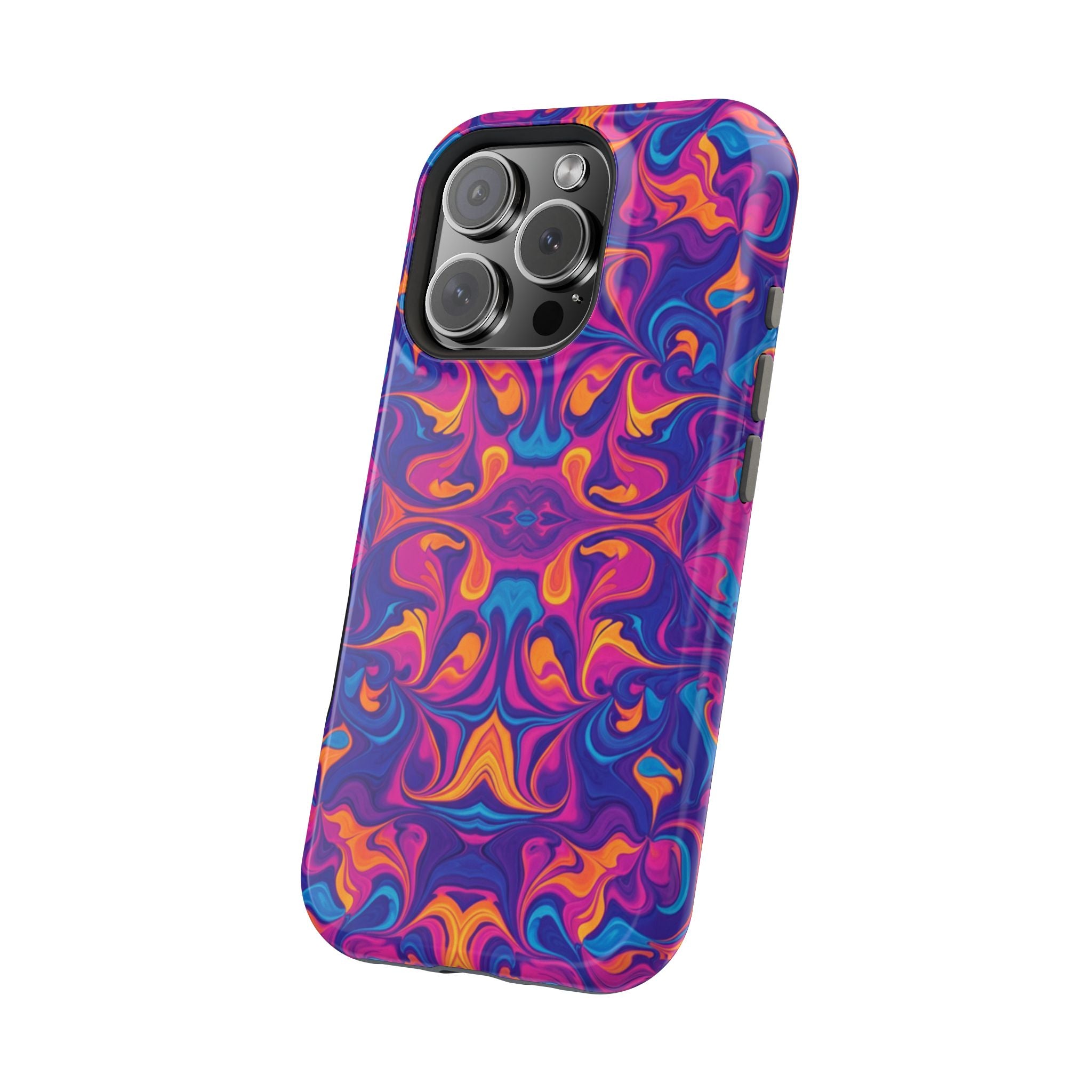 Neon Swirl | Tough MagSafe Case
