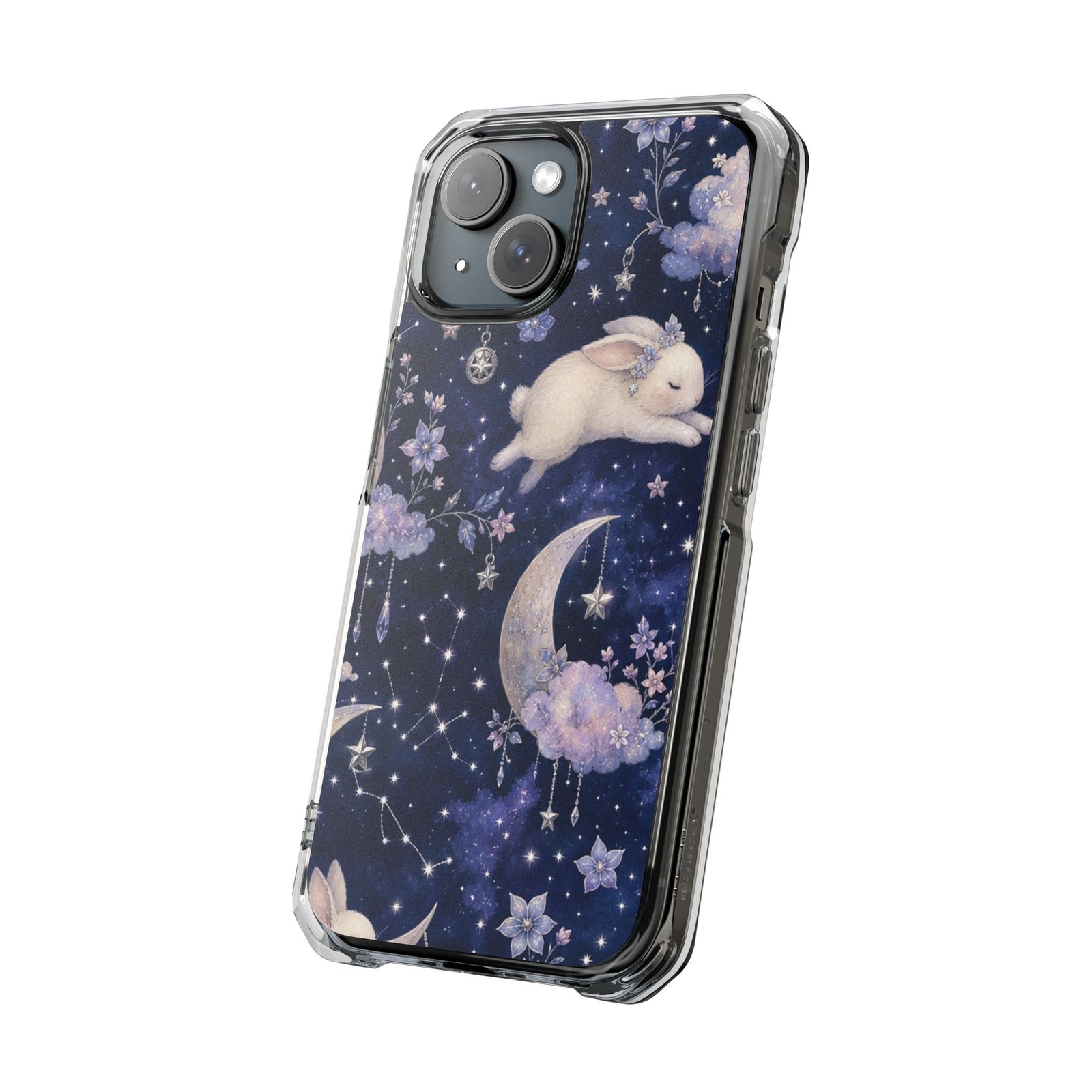 Moonlit Bunny | Clear MagSafe Case