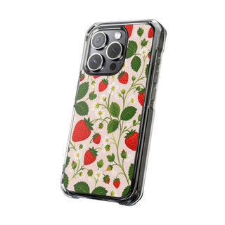 Strawberry Vines | Clear MagSafe Case — product image 20