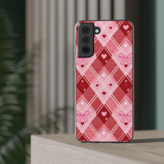 Heart Plaid | Clear Case — product image 22