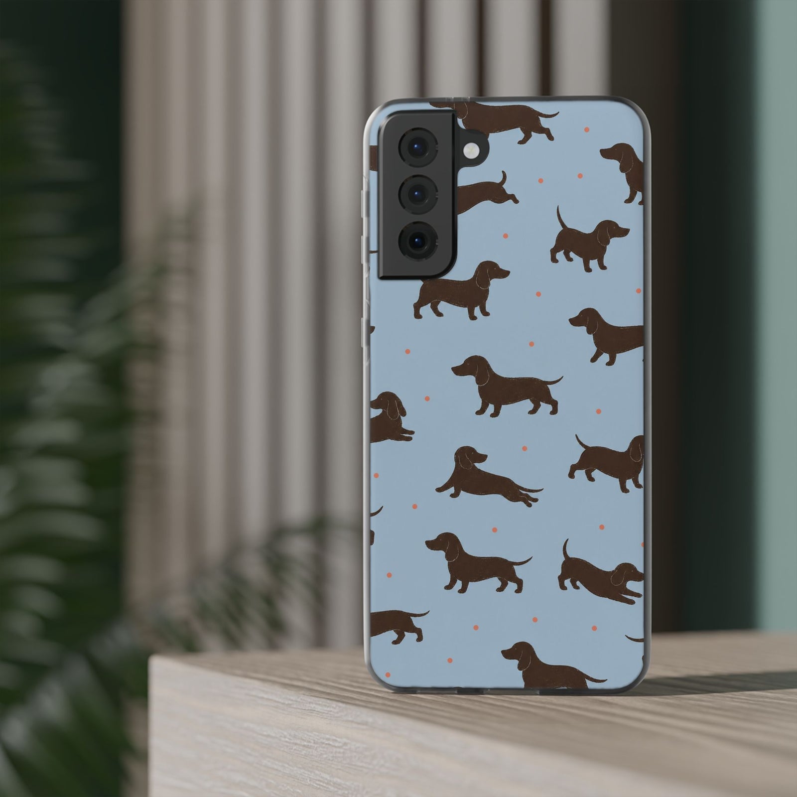 Powder Dachshunds | Clear Case