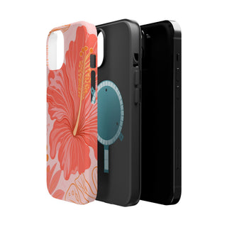 Coral Hibiscus | Tough MagSafe Case — product image 47