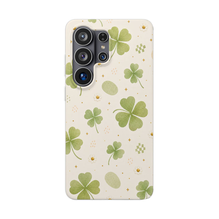 Matcha Clover | Clear Case