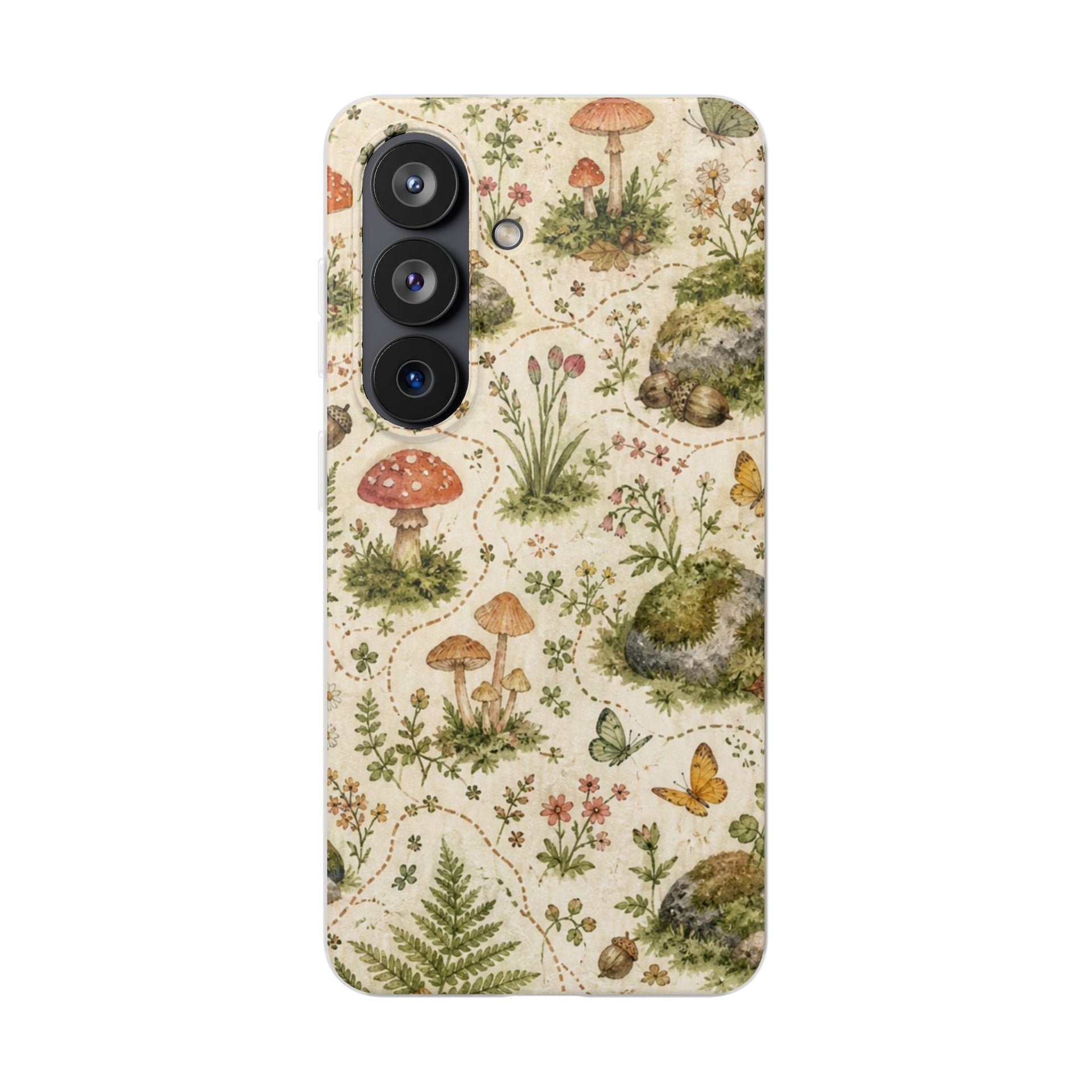 Mushroom Meadow | Clear Case