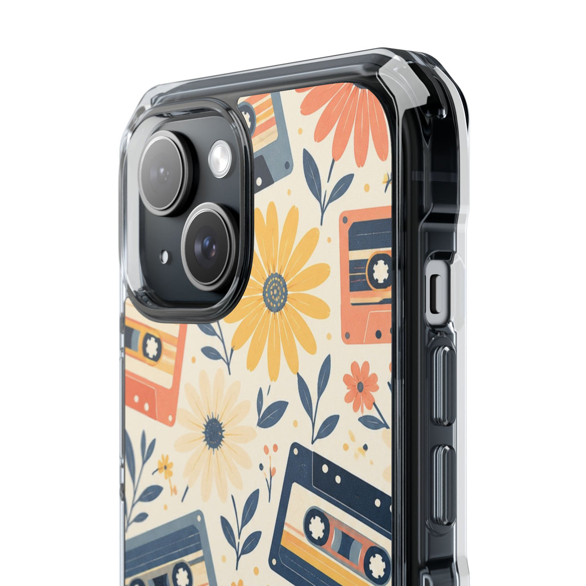 Cassette Blooms | Clear MagSafe Case — product image 19