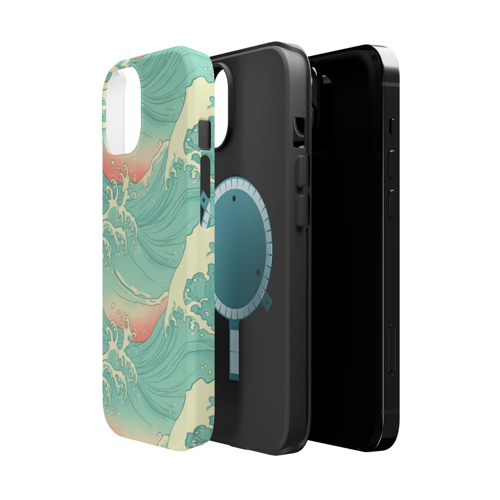 Seafoam Waves | Tough MagSafe Case