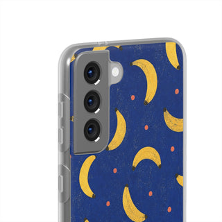 Cobalt Bananas | Clear Case