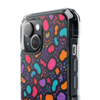 Neon Pebbles | Clear MagSafe Case — product image 19