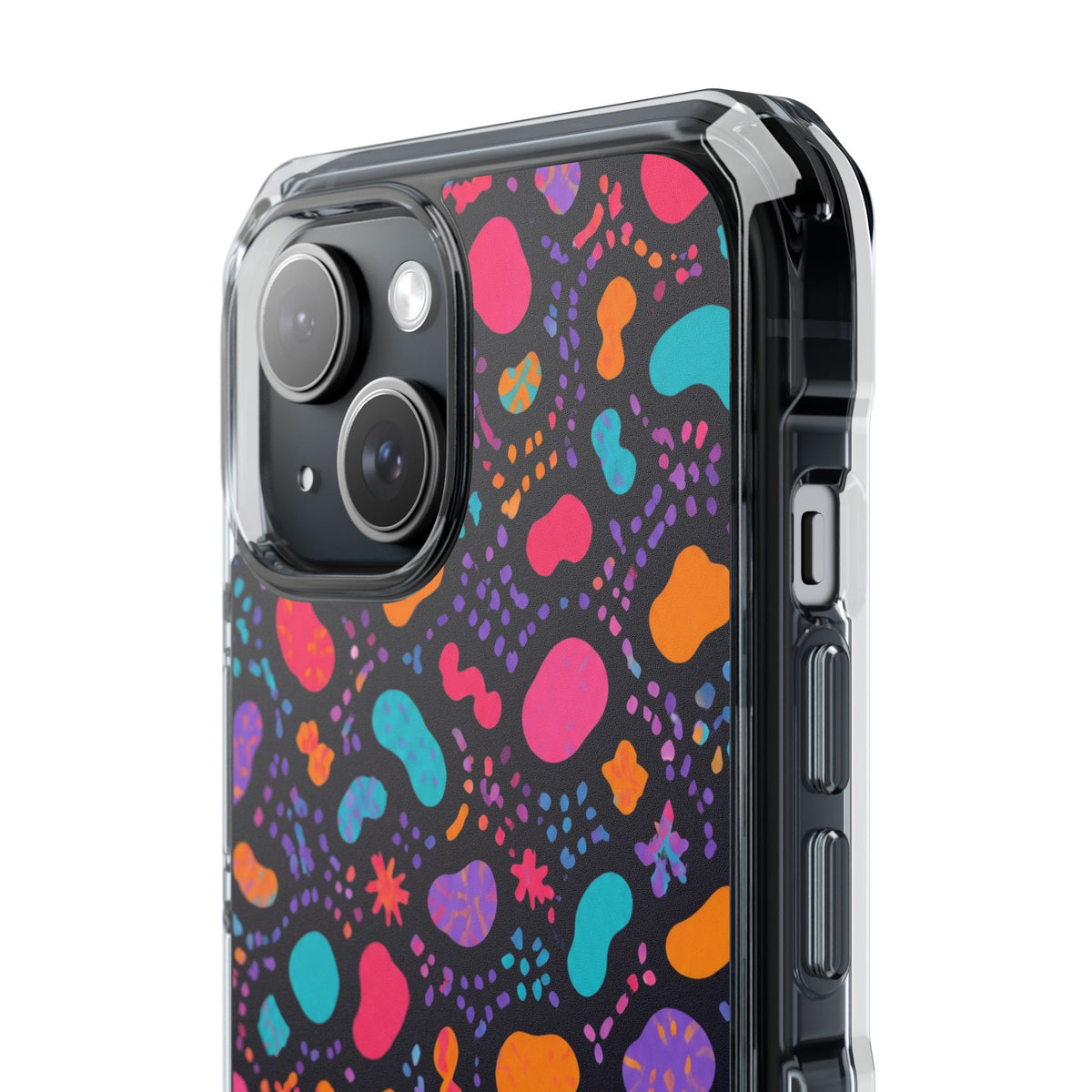 Neon Pebbles | Clear MagSafe Case — product image 19