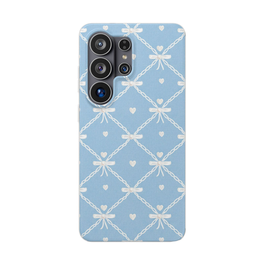 Ribbon Sky | Samsung Clear Case