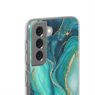 Turquoise Veins | Clear Case — product image 19