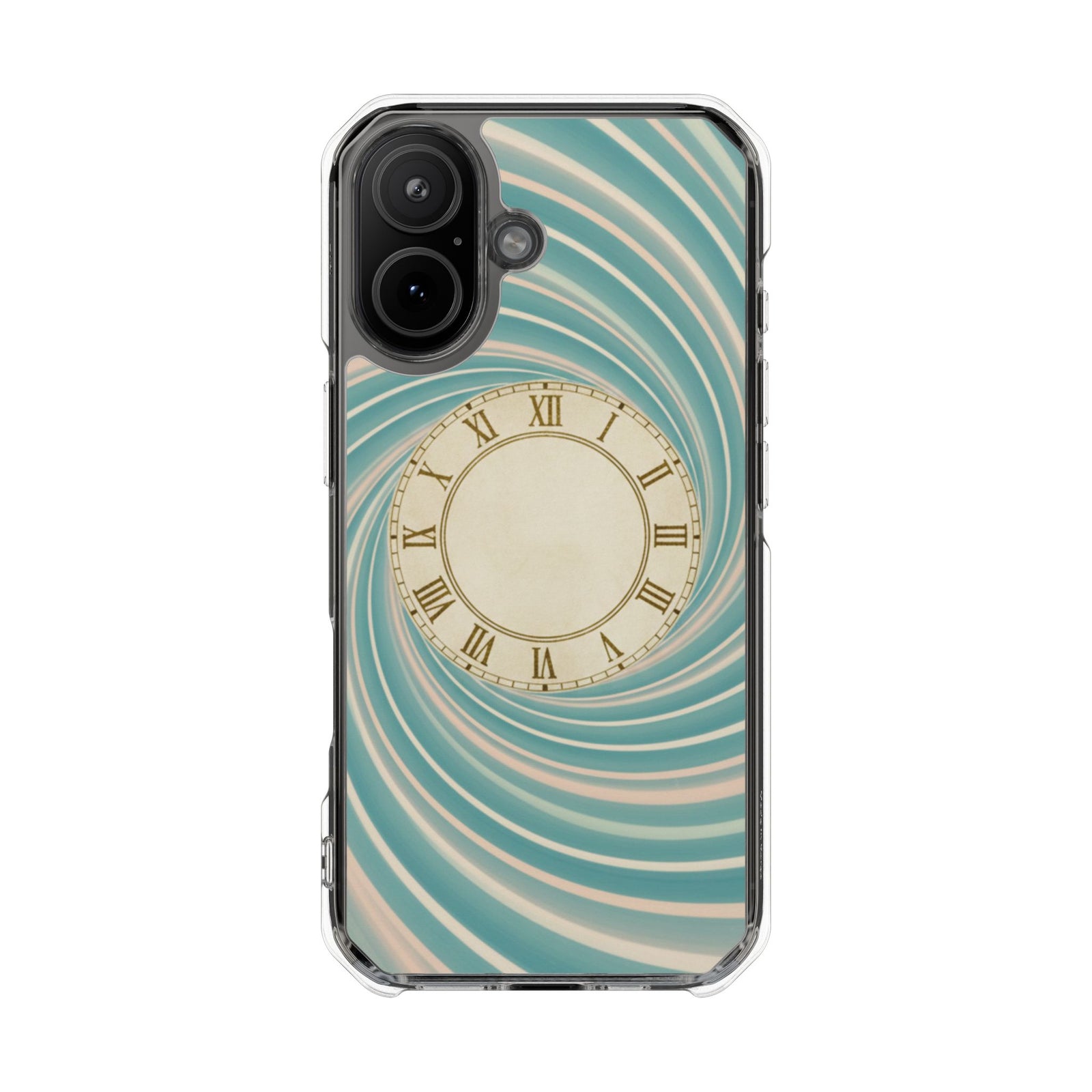 Clock Ripple | Clear MagSafe Case