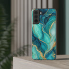 Turquoise Veins | Clear Case — product image 22