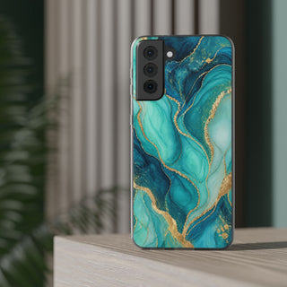 Turquoise Veins | Clear Case — product image 22