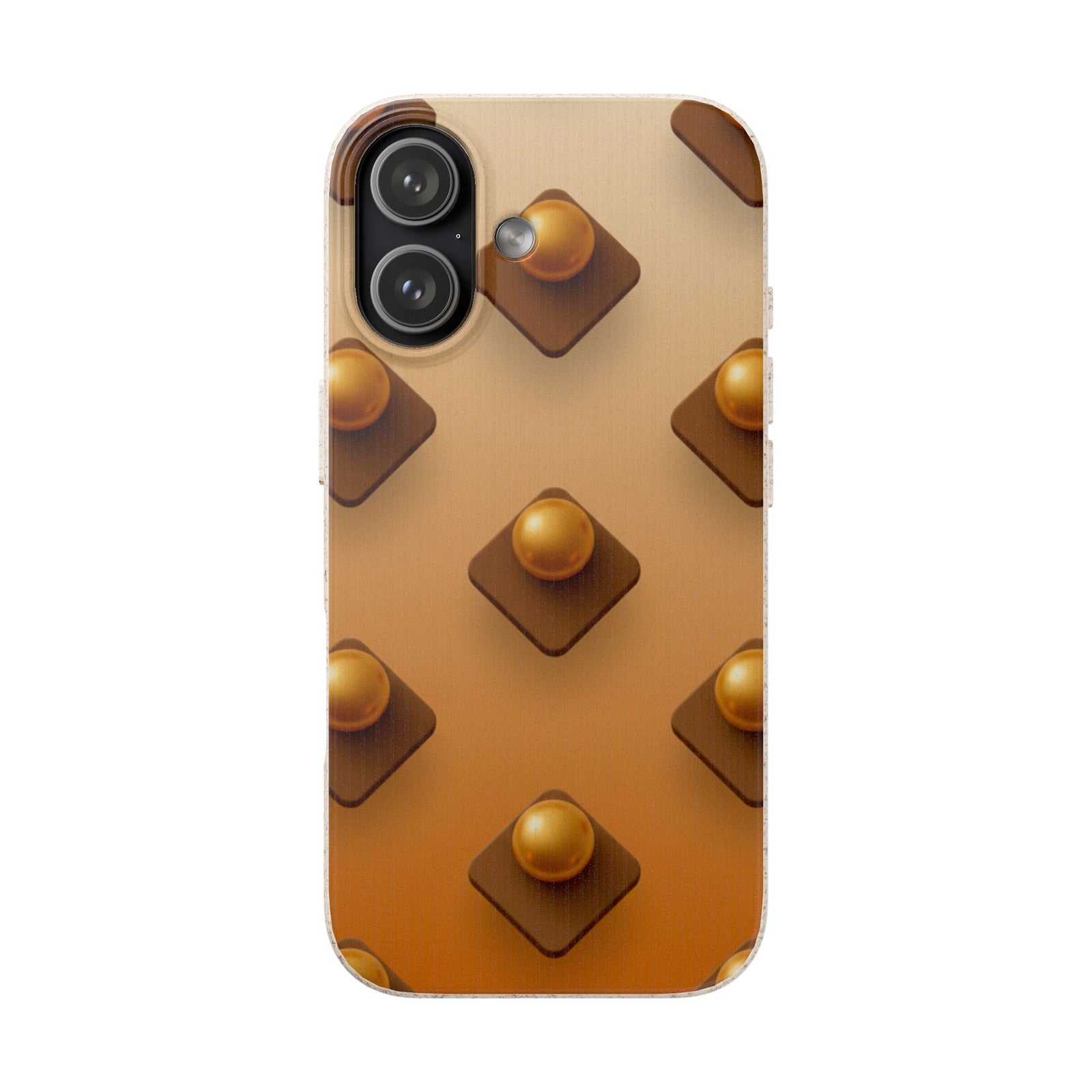 Amber Studs | Biodegradable Case