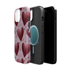 Blush Hearts | Tough MagSafe Case