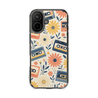 Cassette Blooms | Clear MagSafe Case — product image 14