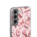 Pink Makeup | Galaxy Clear Case