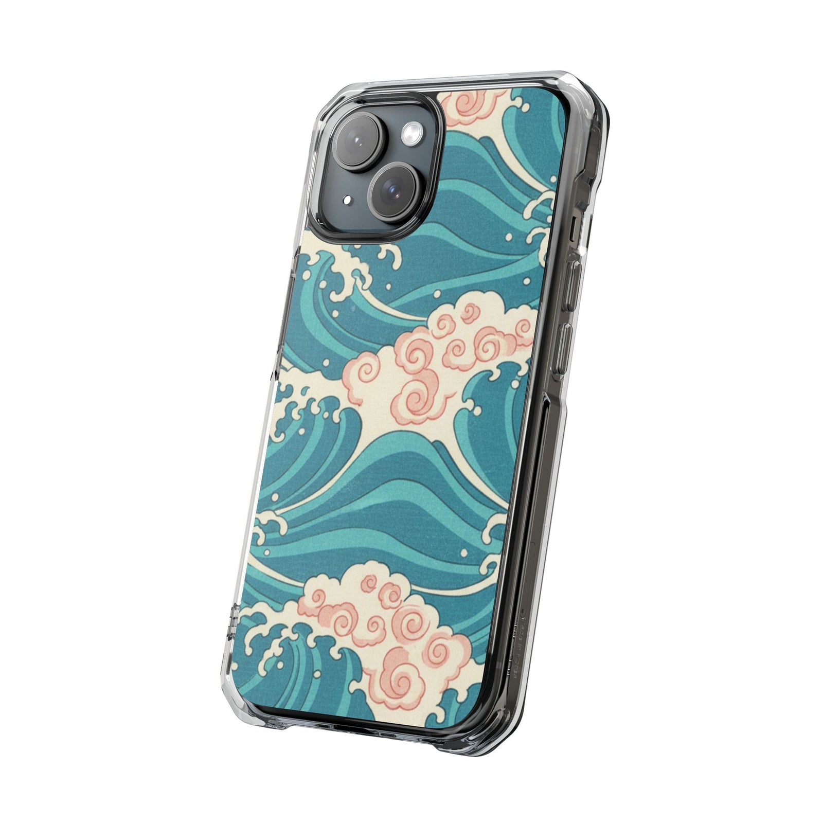 Ocean Crest | Clear MagSafe Case