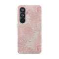 Lace Roses floral samsung clear case design