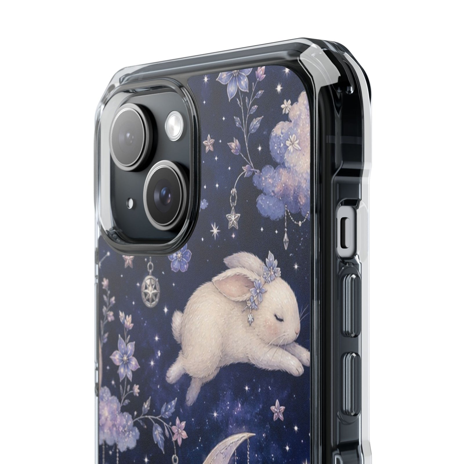 Moonlit Bunny | Clear MagSafe Case