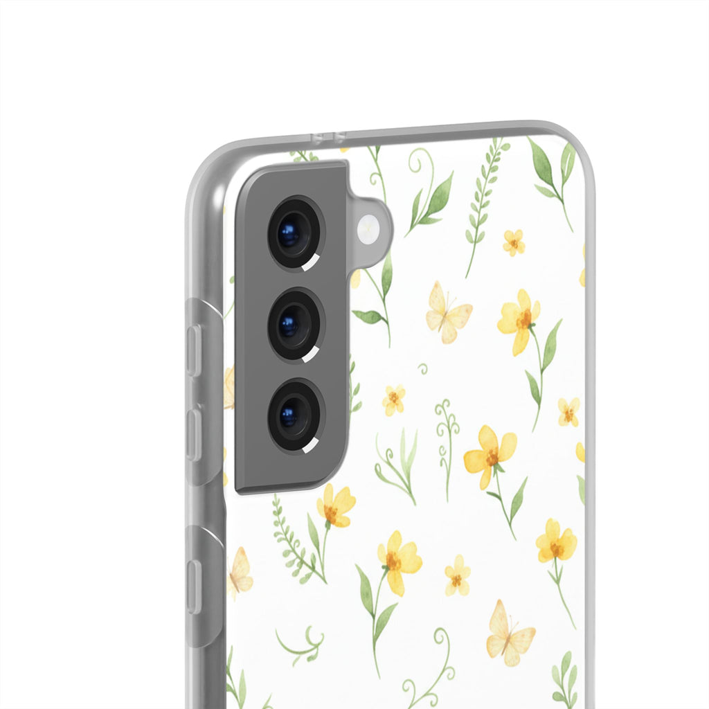 Yellow Wildflower | Galaxy Clear Case