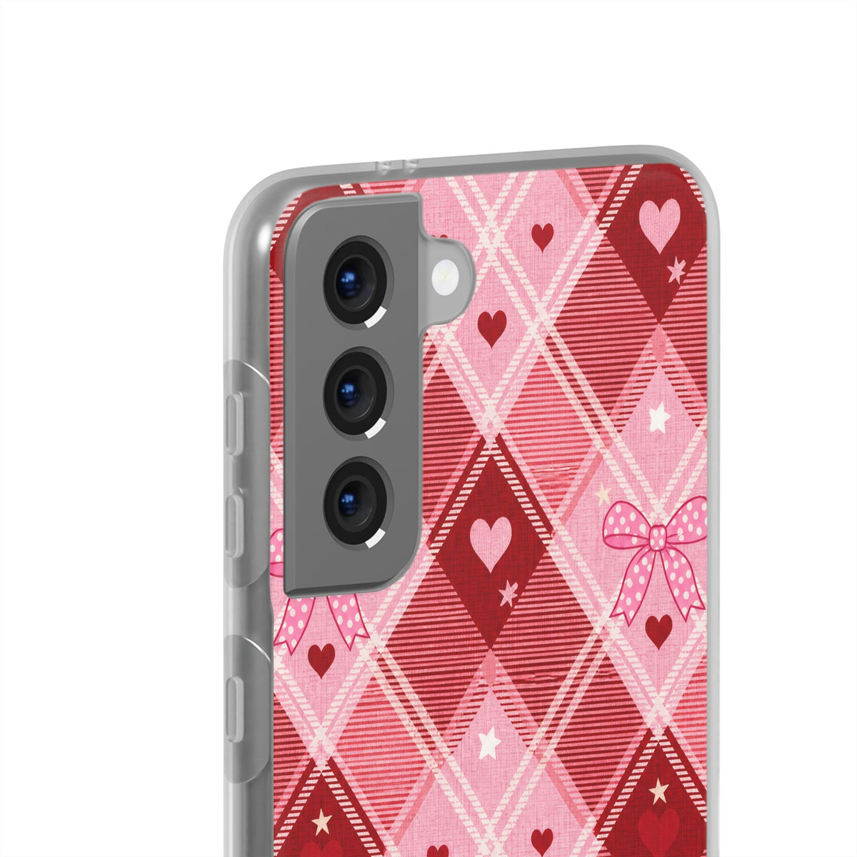 Heart Plaid | Clear Case — product image 19