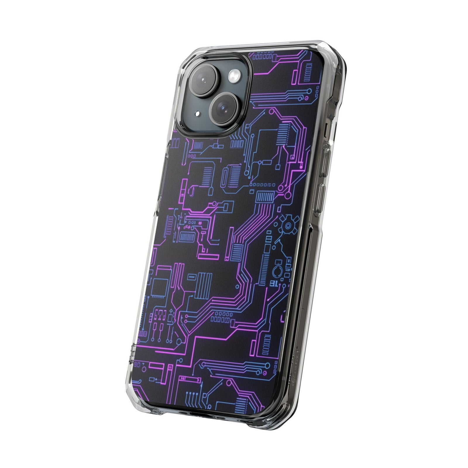Starry Bloom | Clear MagSafe Case
