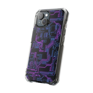 Starry Bloom | Clear MagSafe Case