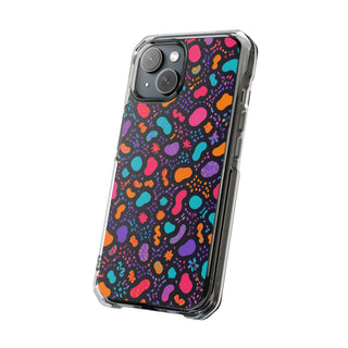 Neon Pebbles | Clear MagSafe Case — product image 17
