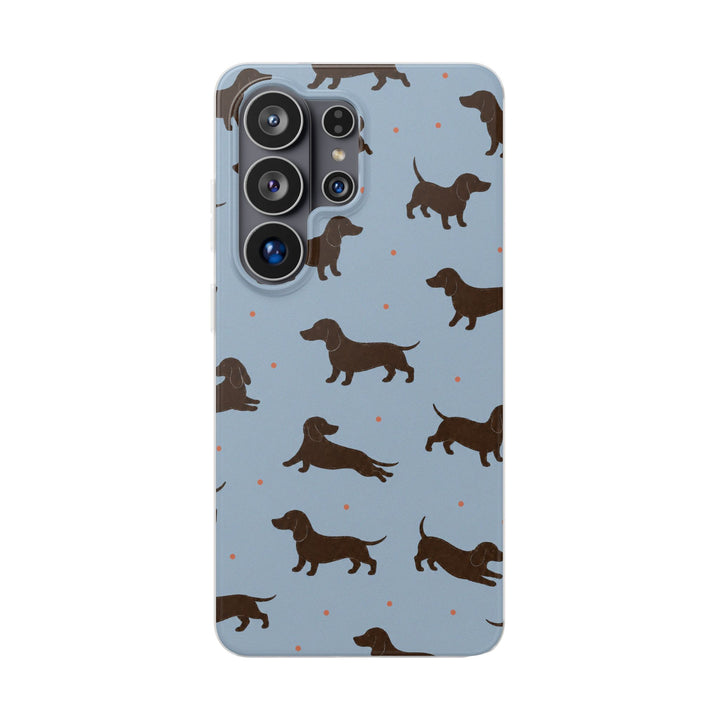 Powder Dachshunds | Clear Case