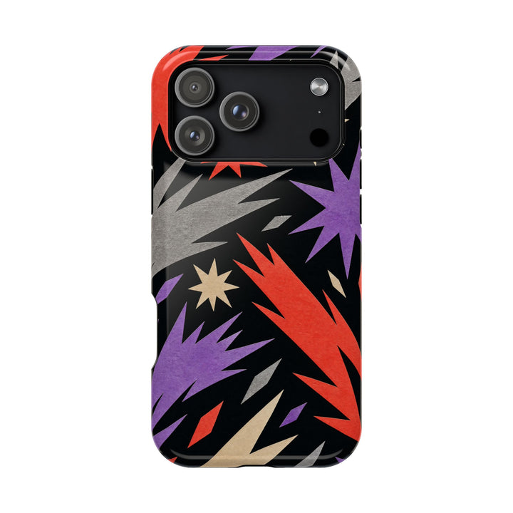 Cutout Comets phone case design